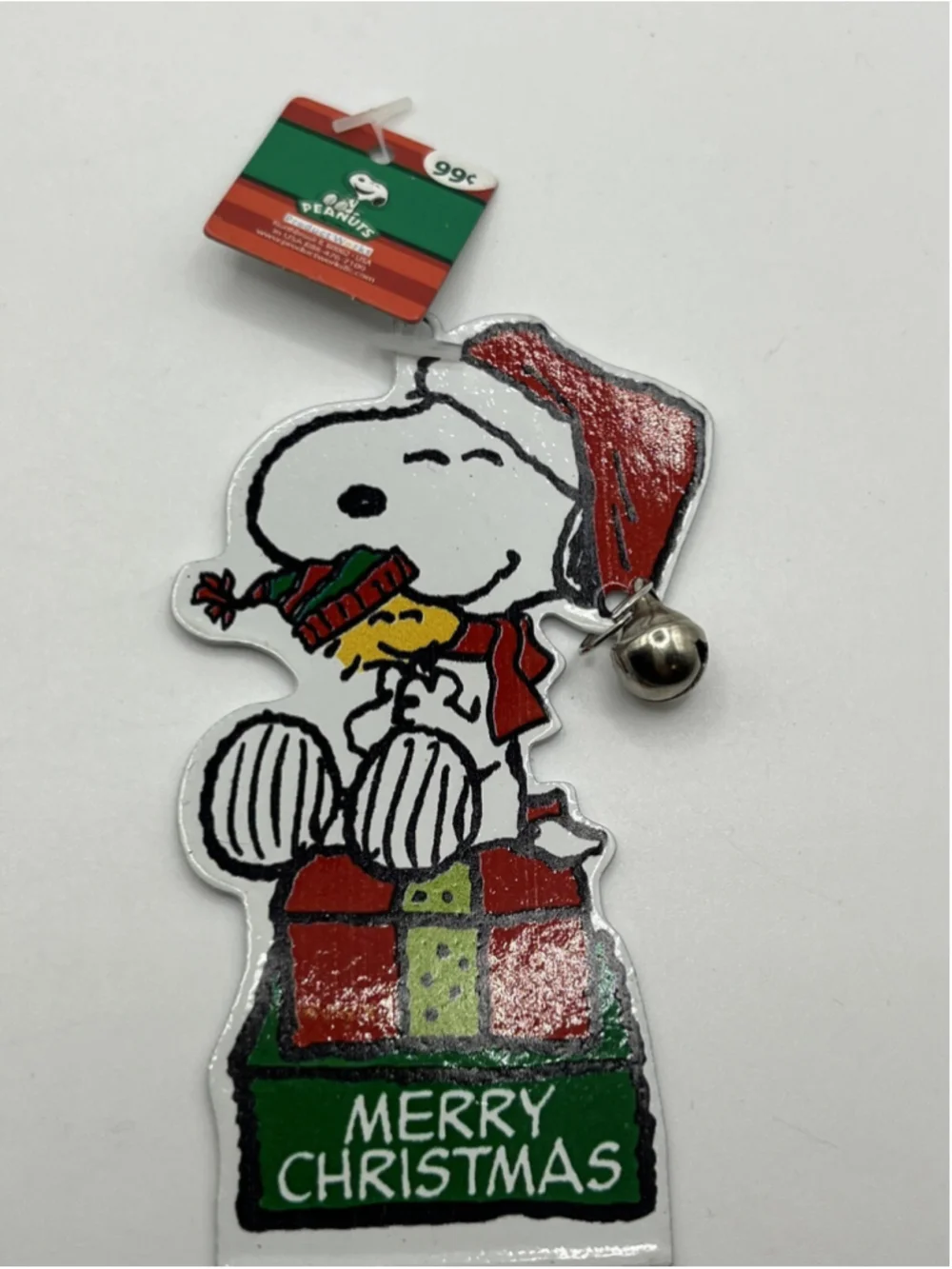 Peanuts Metal 3” Ornament/Decoration On/Off Stand Snoopy~2011BRAND NEW SEE